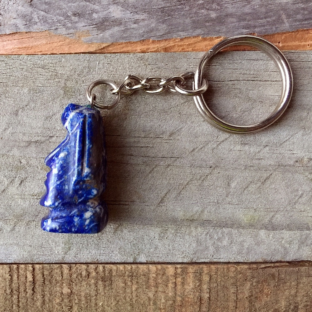 Lapiz Lazuli Key Chain - Picture 3 of 5